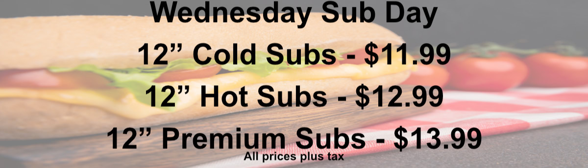 Wednesday Sub Day