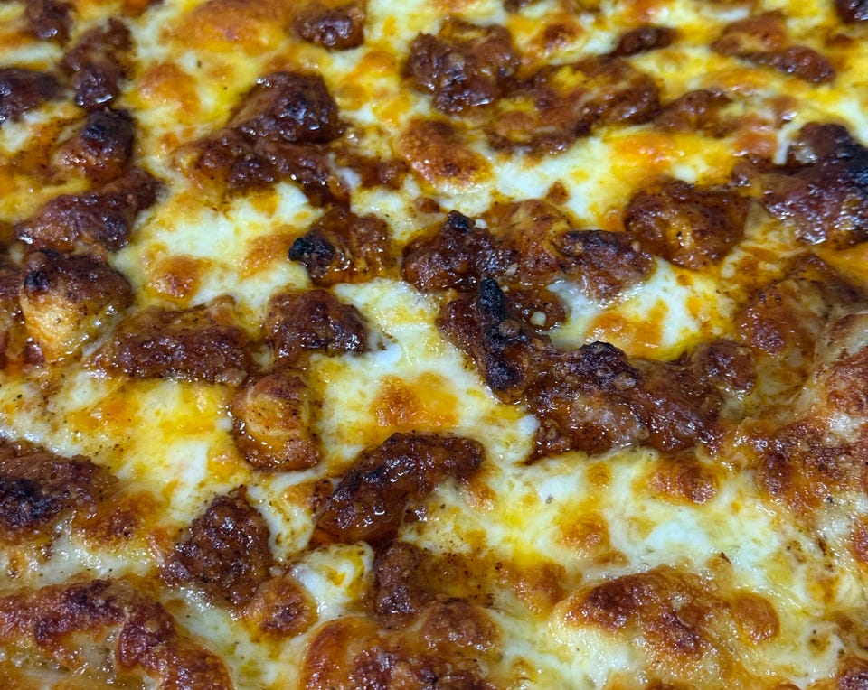 Chicken Finger Pizza